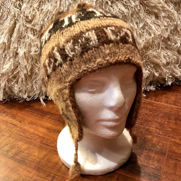 Vintage Winter Ear Flap Rasta Tam BEANIE Cap Hat main image 9